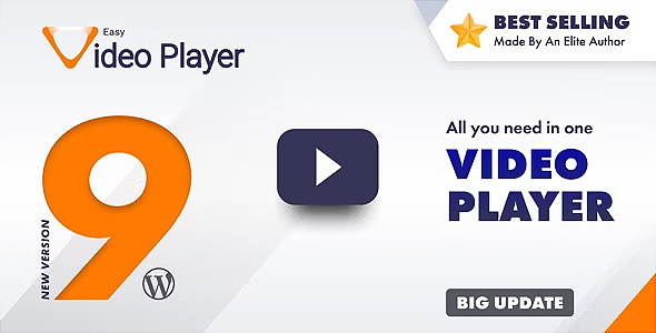 Easy Video Player WordPress Plugin