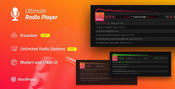 Ultimate Radio Player Wordpress Plugin