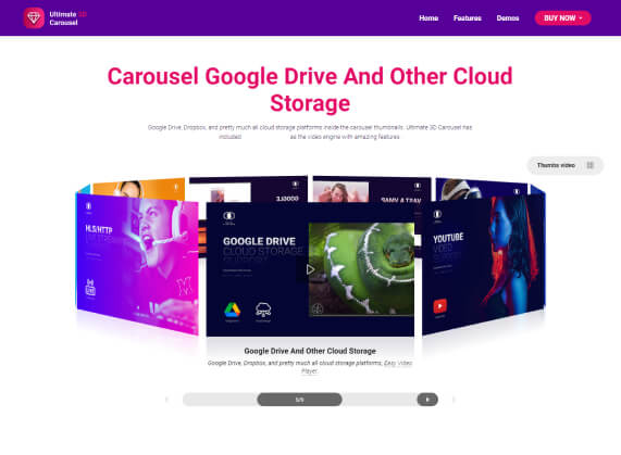 Carousel Google Drive And Other Cloud Storage