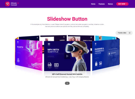 Slideshow Button