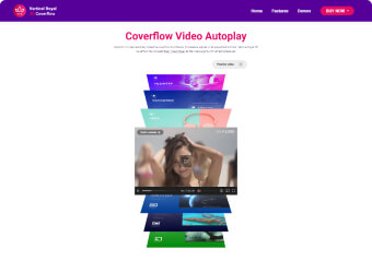 Coverflow Video Autoplay