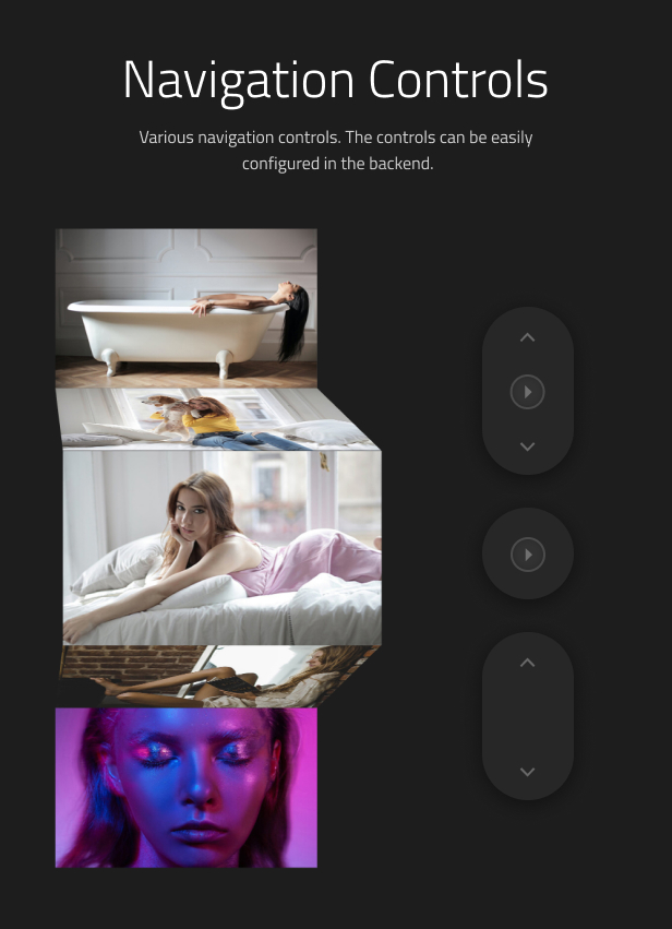 Vertical Simple 3D Coverflow WordPress Plugin