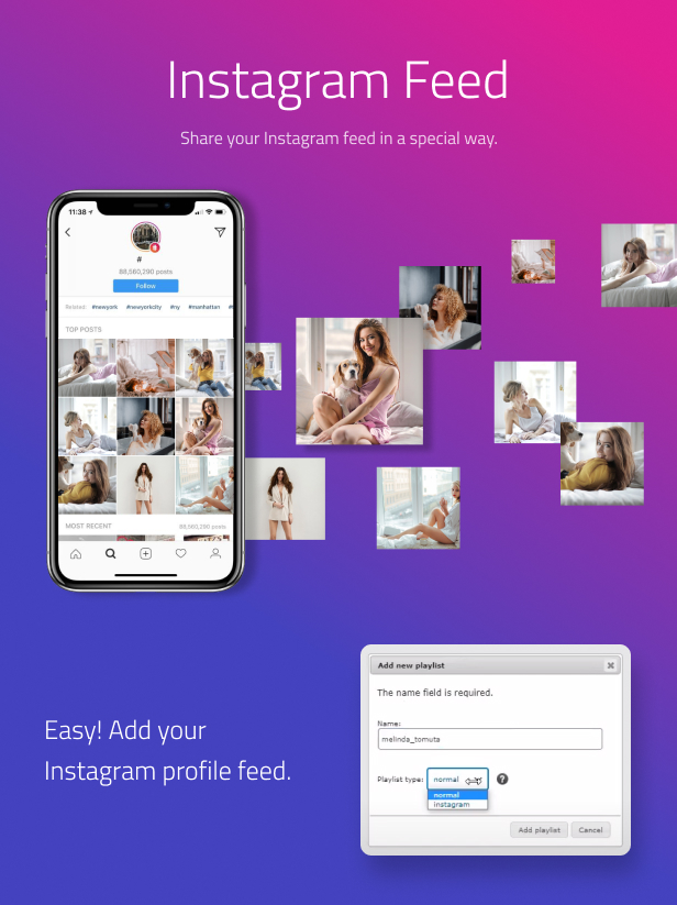 Vertical Simple 3D Coverflow WordPress Plugin