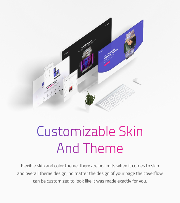 Vertical Simple 3D Coverflow WordPress Plugin