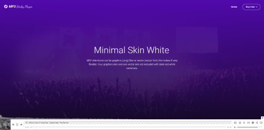 minimal skin white